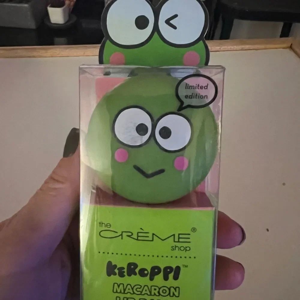 The Crème Shop Keroppi Macaron Lip Balm - Limited Edition BRAND NEW